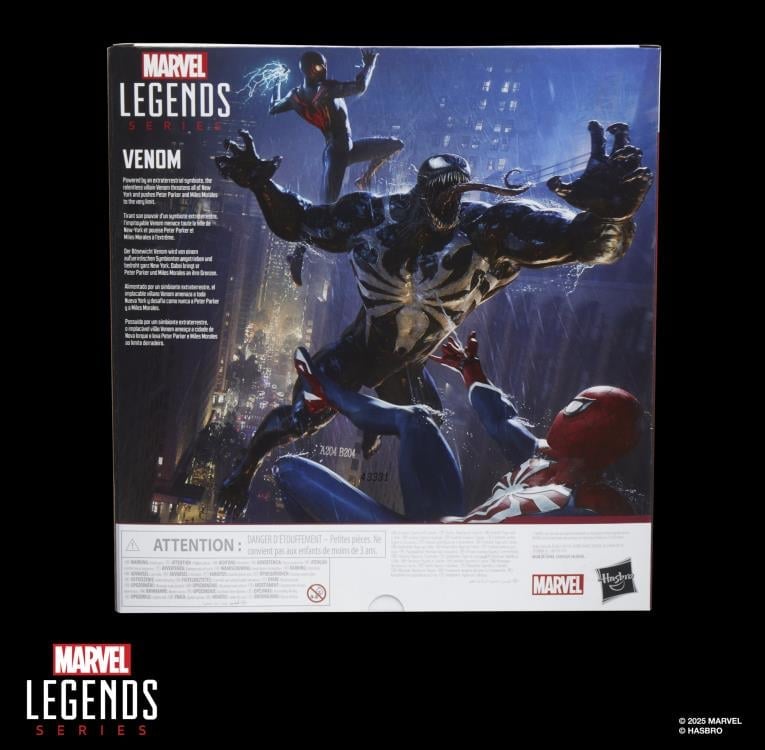 Marvel's Spider-Man 2 Marvel Legends Gamerverse Venom Deluxe Action Figure Gallery Image 14