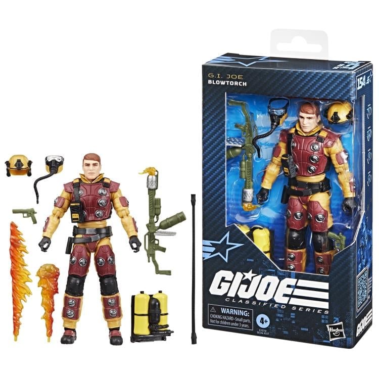 G.I. Joe Classified Series #154 Blowtorch Action Figure