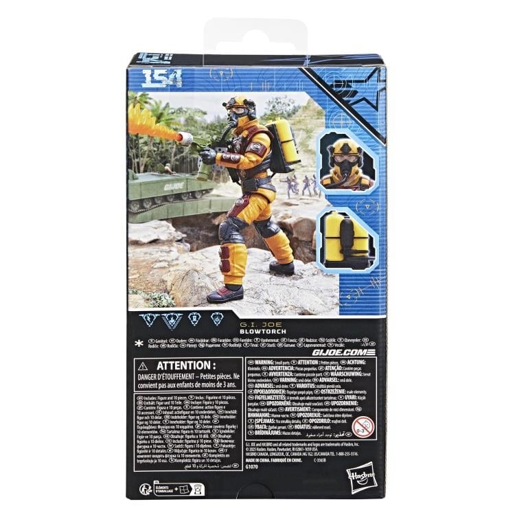 G.I. Joe Classified Series #154 Blowtorch Action Figure Gallery Image 11