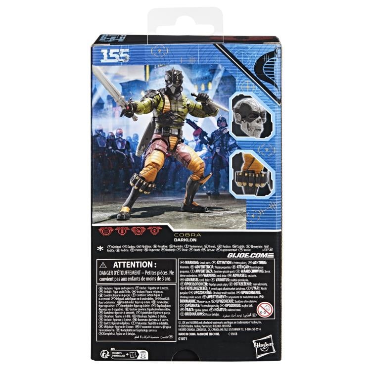 G.I. Joe Classified Series #155 Darklon Action Figure Gallery Image 12