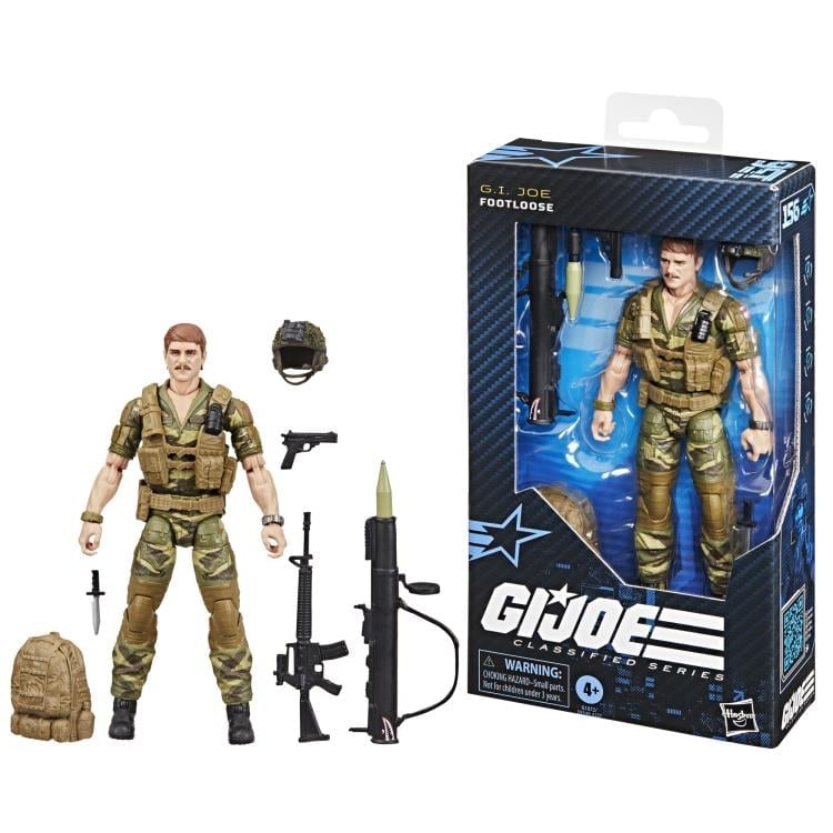 G.I. Joe Classified Series #156 Footloose Action Figure Gallery Image 12