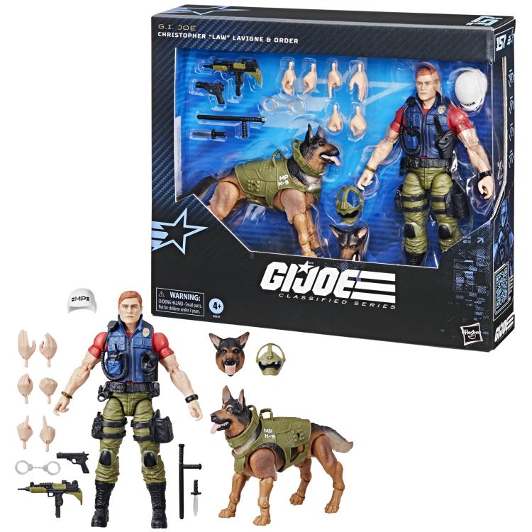 G.I. Joe Classified Series #157 Christopher "Law" Lavinge & Order Action Figure Set Gallery Image 16