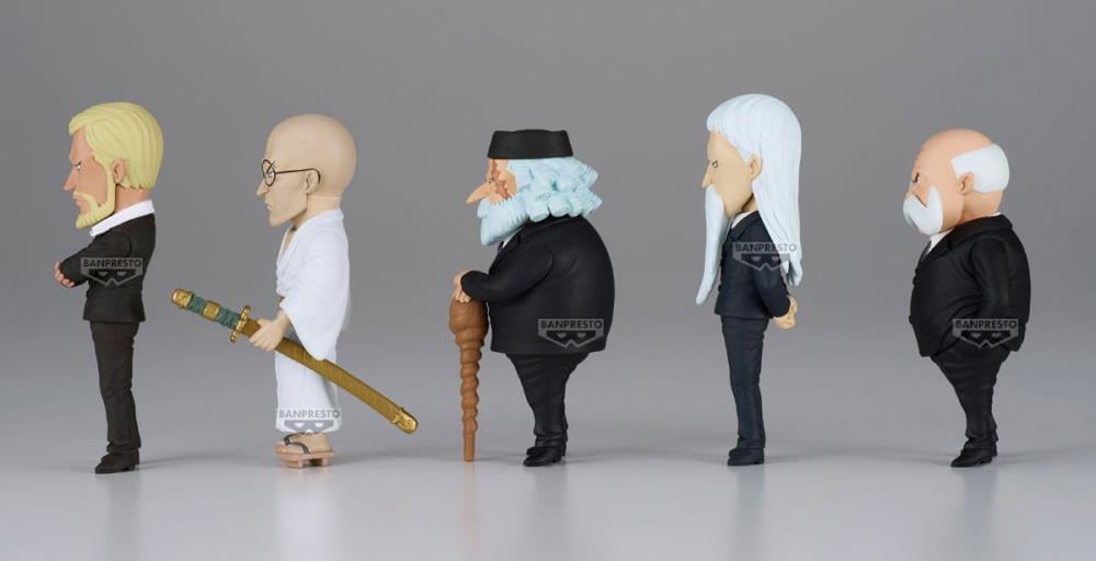 One Piece World Collectable Figure Five Elders Box of 12 Random Figures Gallery Image 3