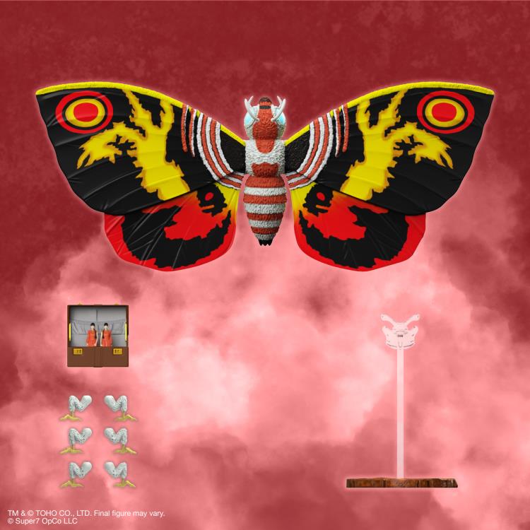 Godzilla vs. Mothra (1992) ULTIMATES! Mothra Action Figure Gallery Image 5