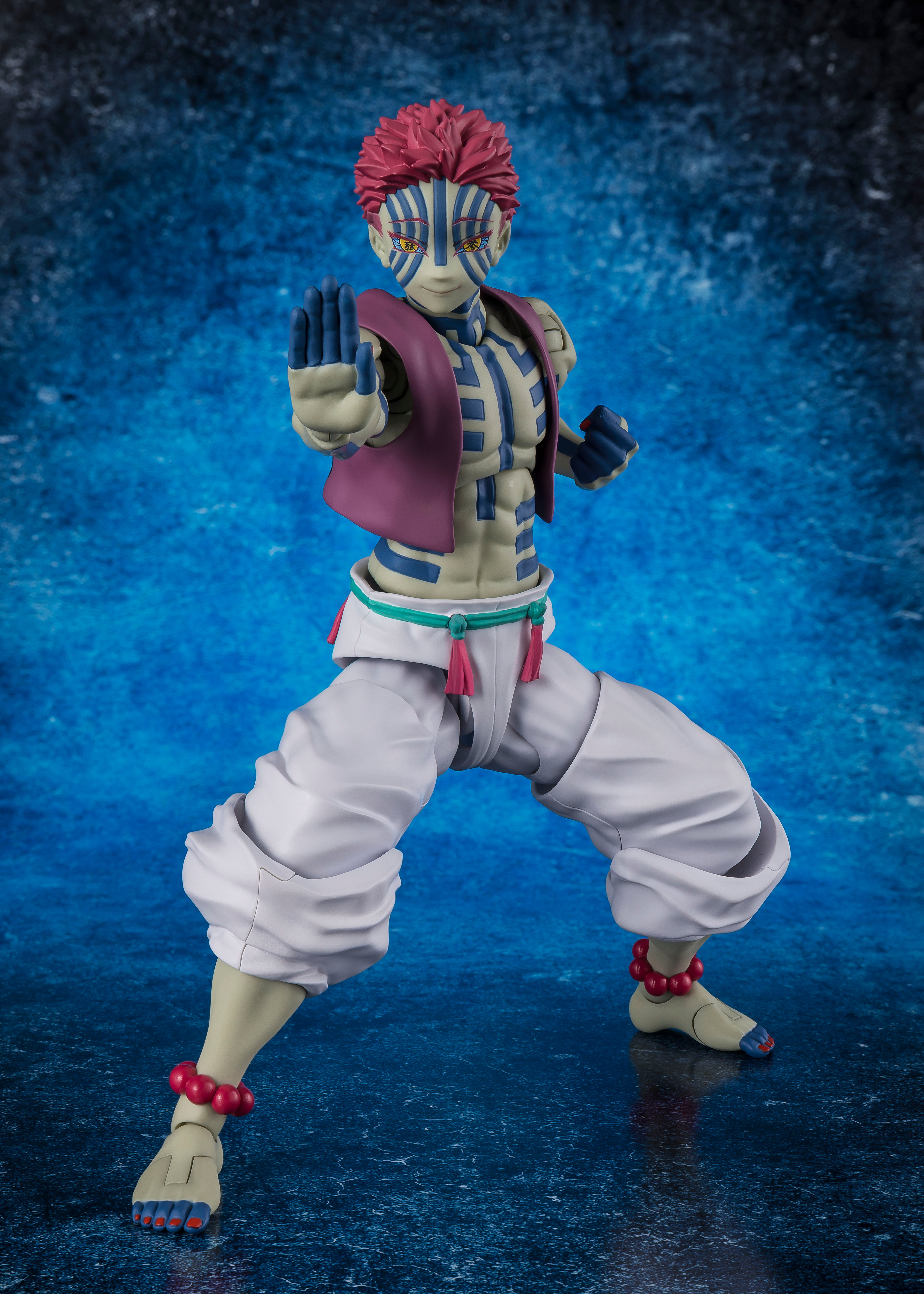 Smily Slayers ナヲトスズキ ガバ セット Demon Slayer: Kimetsu no Yaiba S.H.Figuarts Akaza Action Figure