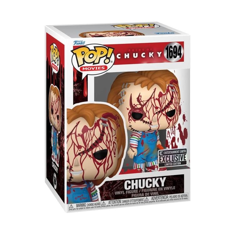 Bride of Chucky Pop! Movies #1694 Chucky (Bloody) Limited Edition Exclusive Gallery Image 4
