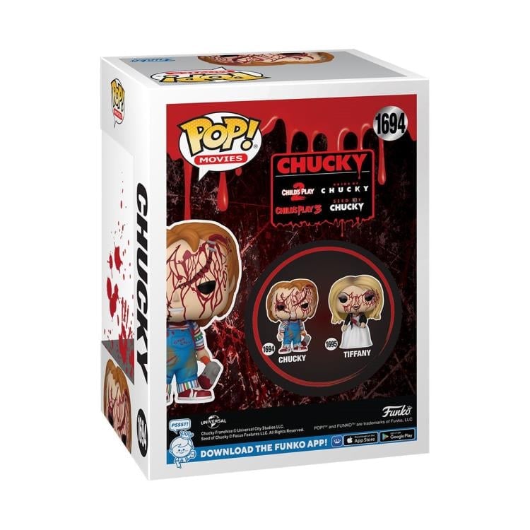 Bride of Chucky Pop! Movies #1694 Chucky (Bloody) Limited Edition Exclusive Gallery Image 5
