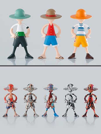 One Piece Luffy's Archive of Adventure Vol.1 Box of 10 Figures Gallery Image 2