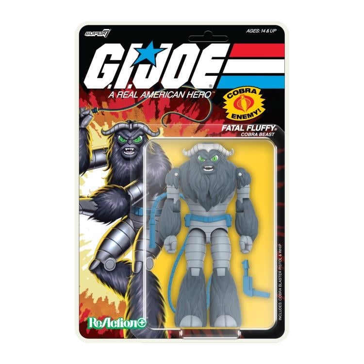 G.I. Joe ReAction+ Fatal Fluffy Action Figure Gallery Image 6