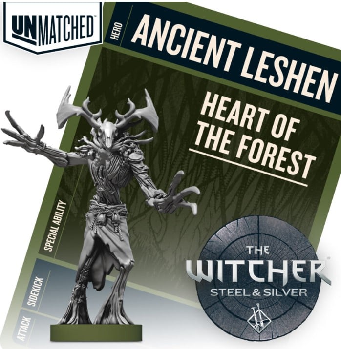 Unmatched: The Witcher: Steel & Silver Board Game Gallery Image 5