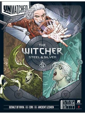 Unmatched: The Witcher: Steel & Silver Board Game Gallery Image 2
