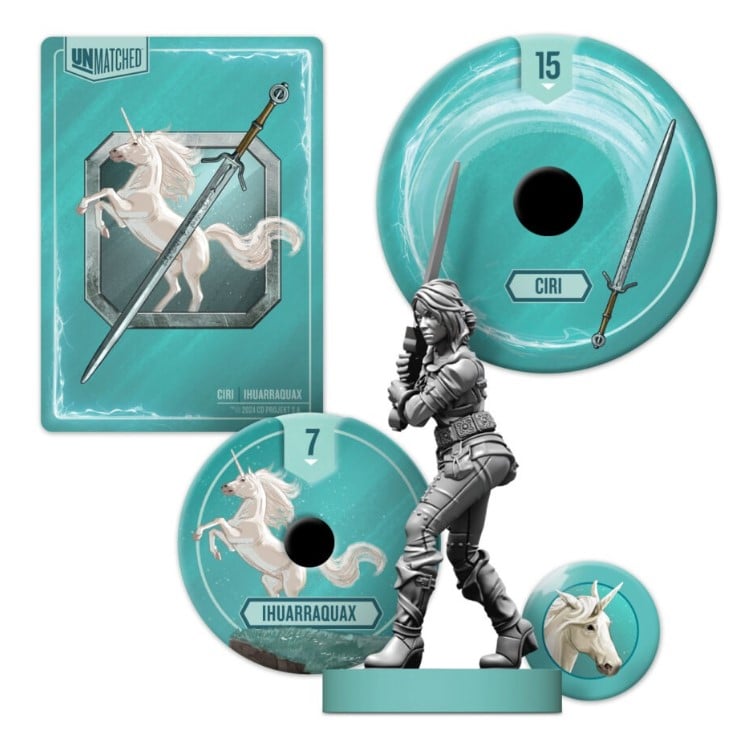 Unmatched: The Witcher: Steel & Silver Board Game Gallery Image 4