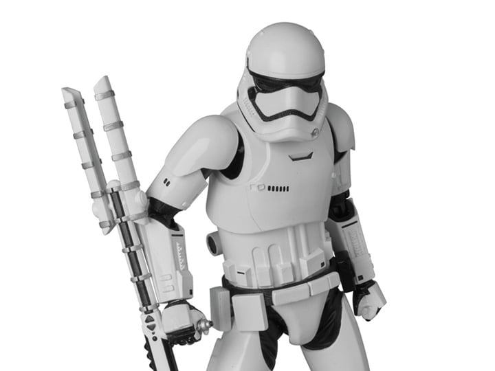 Star Wars MAFEX No.021 First Order Stormtrooper (The Force Awakens) Action Figure Gallery Image 1