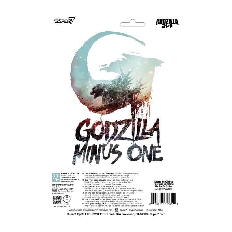 Godzilla Minus One ReAction Godzilla Action Figure Gallery Image 8