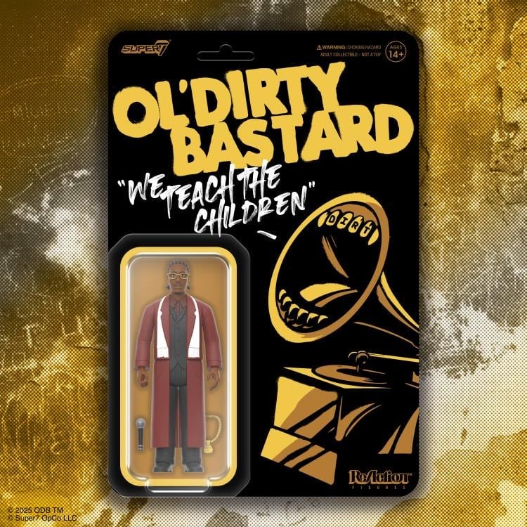 O.D.B. ReAction O.D.B. (We Teach the Children) Action Figure