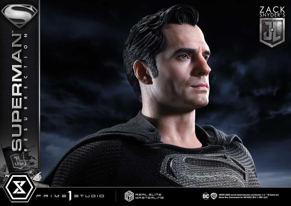 Zack Snyder's Justice League Real Elite Masterline Superman Resurrection 1/3 Scale Statue Gallery Image 12