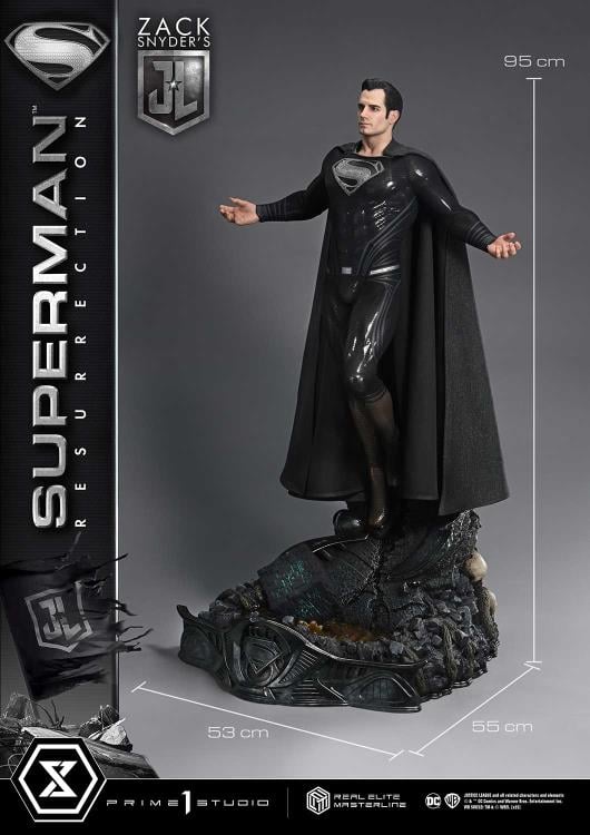 Zack Snyder's Justice League Real Elite Masterline Superman Resurrection 1/3 Scale Statue Gallery Image 18