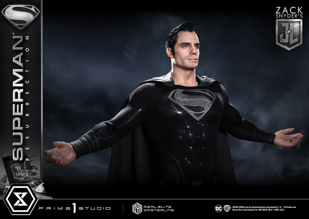 Zack Snyder's Justice League Real Elite Masterline Superman Resurrection 1/3 Scale Statue Gallery Image 9