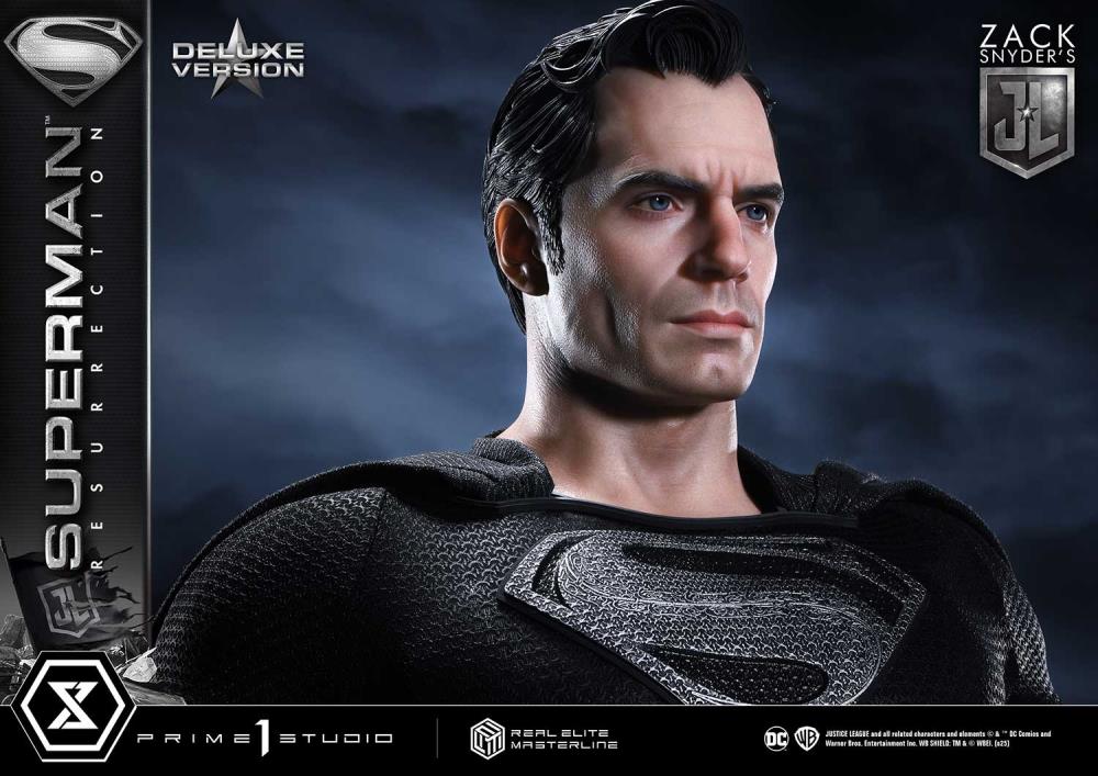 Zack Snyder's Justice League Real Elite Masterline Superman Resurrection (Deluxe Ver.) 1/3 Scale Statue Gallery Image 27