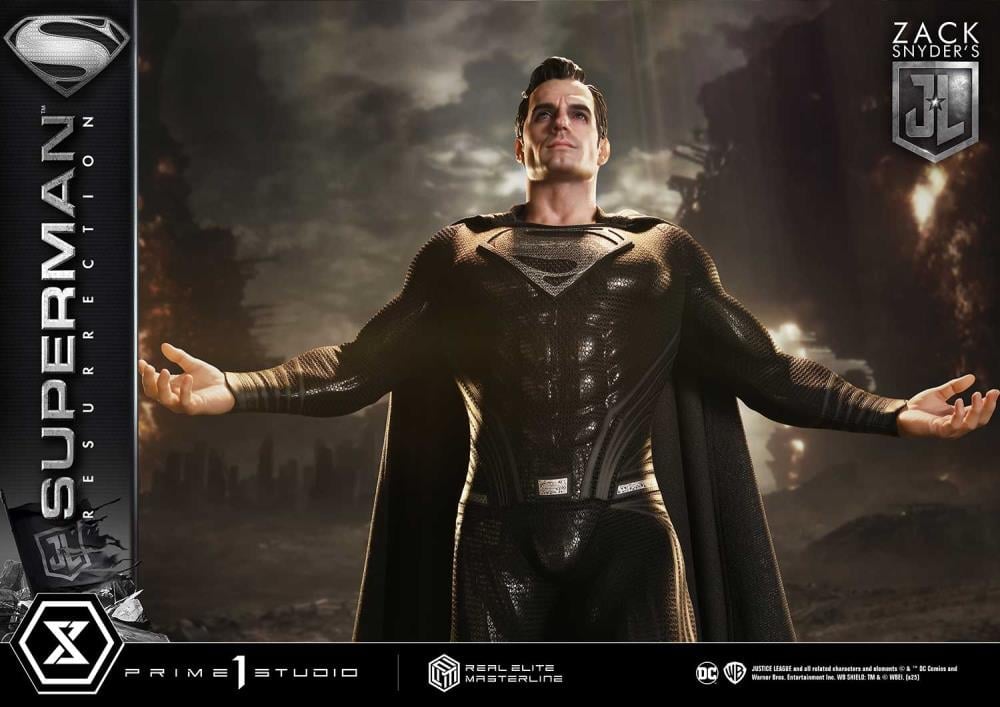 Zack Snyder's Justice League Real Elite Masterline Superman Resurrection (Deluxe Ver.) 1/3 Scale Statue Gallery Image 11