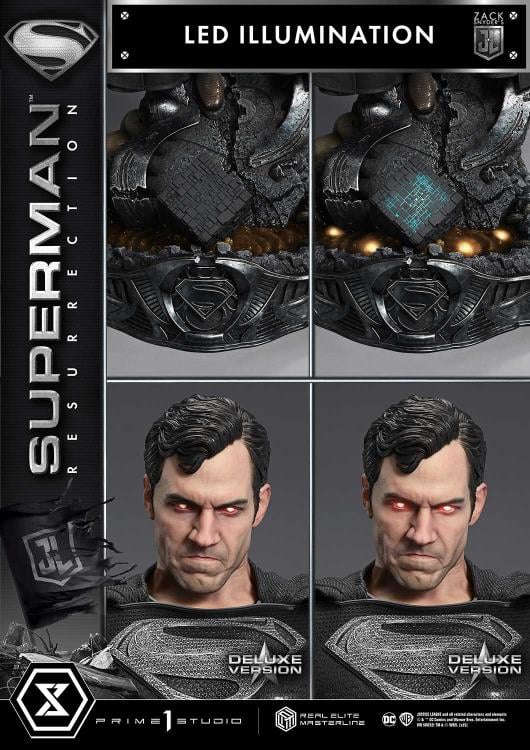 Zack Snyder's Justice League Real Elite Masterline Superman Resurrection (Deluxe Ver.) 1/3 Scale Statue Gallery Image 75