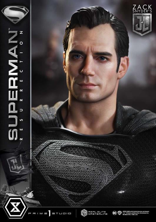 Zack Snyder's Justice League Real Elite Masterline Superman Resurrection (Deluxe Ver.) 1/3 Scale Statue Gallery Image 13