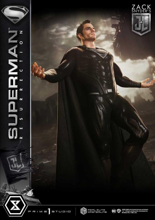 Zack Snyder's Justice League Real Elite Masterline Superman Resurrection (Deluxe Ver.) 1/3 Scale Statue Gallery Image 8