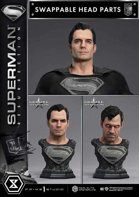 Zack Snyder's Justice League Real Elite Masterline Superman Resurrection (Deluxe Ver.) 1/3 Scale Statue Gallery Image 71