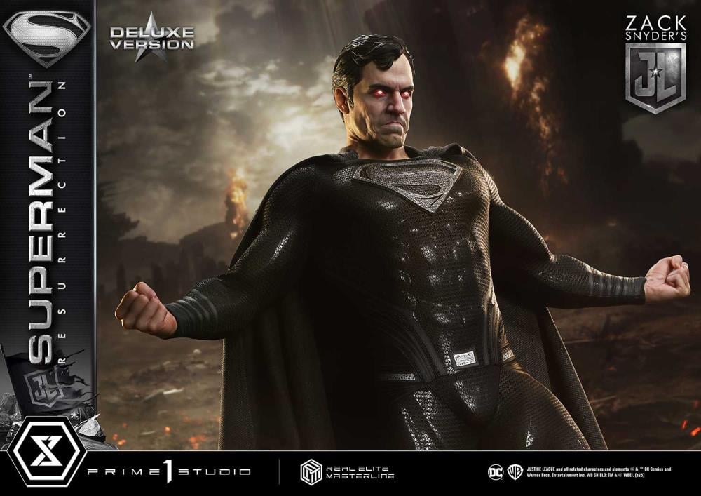 Zack Snyder's Justice League Real Elite Masterline Superman Resurrection (Deluxe Ver.) 1/3 Scale Statue Gallery Image 12