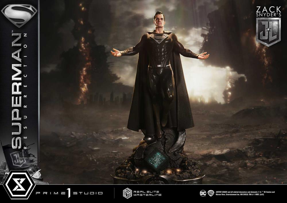 Zack Snyder's Justice League Real Elite Masterline Superman Resurrection (Deluxe Ver.) 1/3 Scale Statue Gallery Image 9
