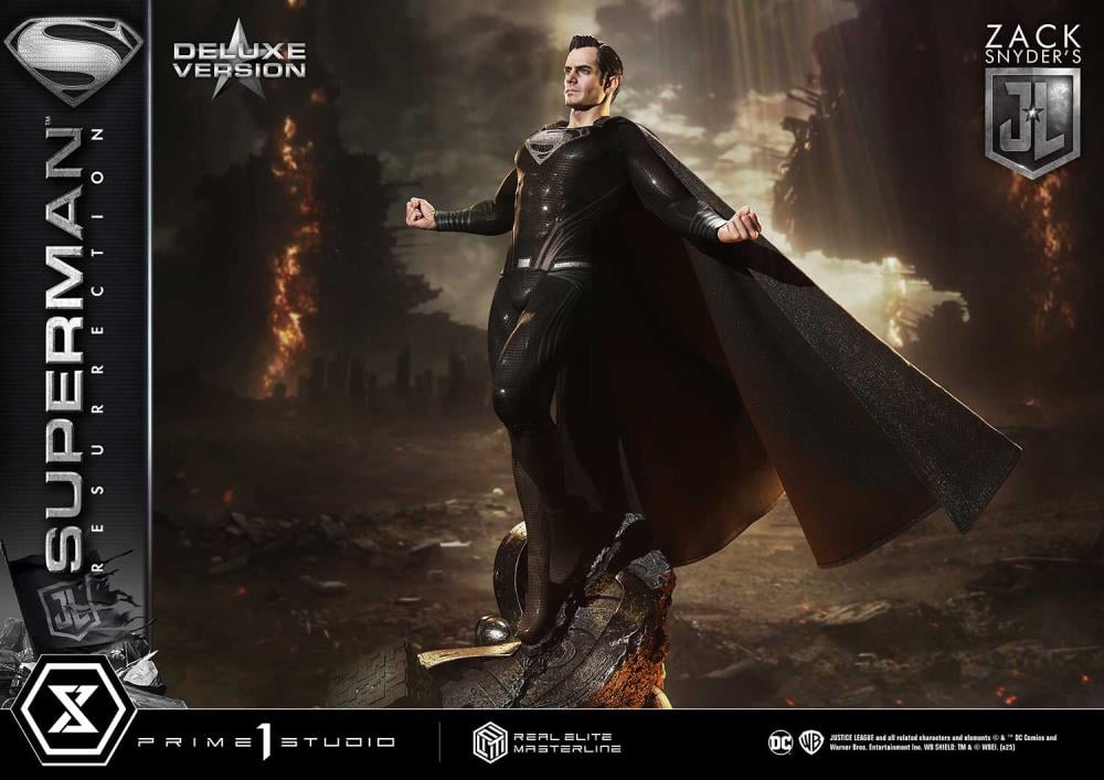 Zack Snyder's Justice League Real Elite Masterline Superman Resurrection (Deluxe Ver.) 1/3 Scale Statue Gallery Image 10