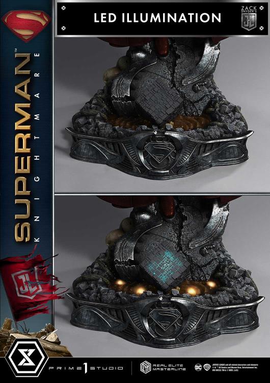 Zack Snyder's Justice League Real Elite Masterline Superman Knightmare 1/3 Scale Statue Gallery Image 15