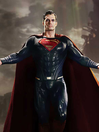 Zack Snyder's Justice League Real Elite Masterline Superman Knightmare 1/3 Scale Statue Gallery Image 2