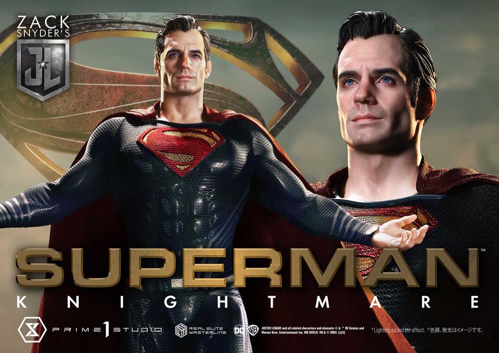 Zack Snyder's Justice League Real Elite Masterline Superman Knightmare 1/3 Scale Statue Gallery Image 16