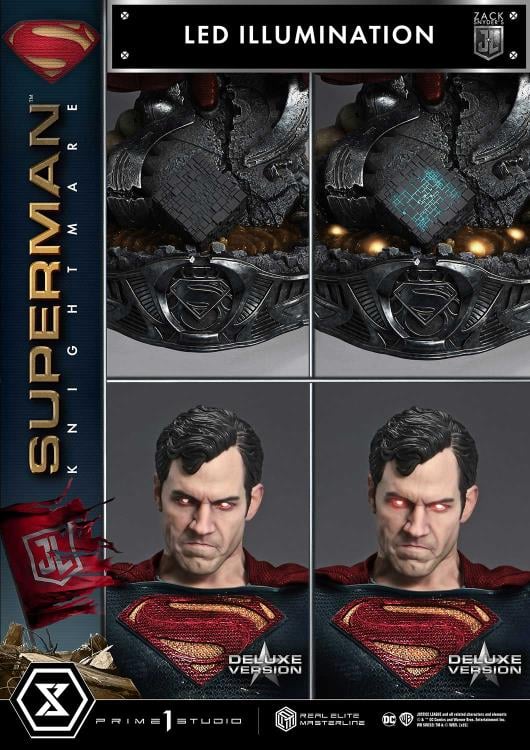 Zack Snyder's Justice League Real Elite Masterline Superman Knightmare (Deluxe Ver.) 1/3 Scale Statue Gallery Image 24
