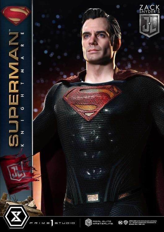 Zack Snyder's Justice League Real Elite Masterline Superman Knightmare (Deluxe Ver.) 1/3 Scale Statue Gallery Image 7