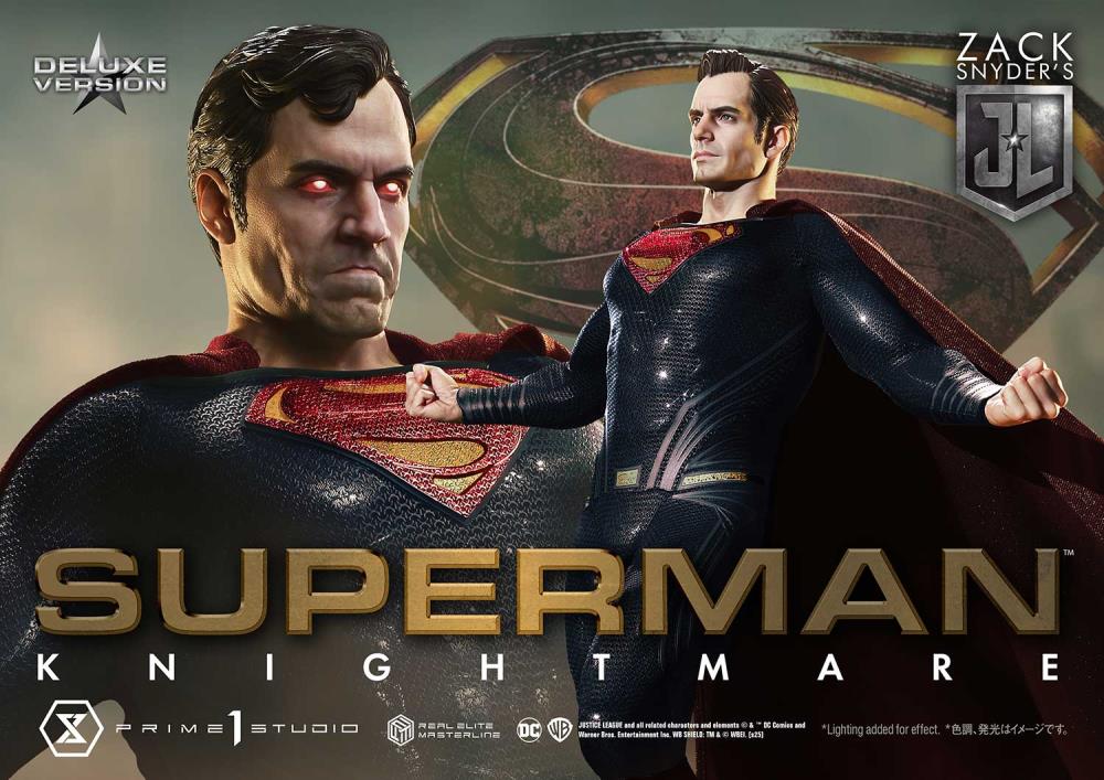 Zack Snyder's Justice League Real Elite Masterline Superman Knightmare (Deluxe Ver.) 1/3 Scale Statue Gallery Image 27