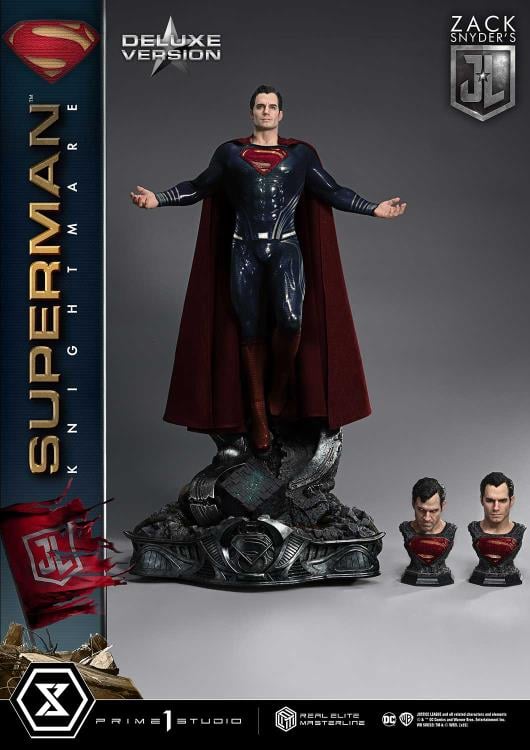 Zack Snyder's Justice League Real Elite Masterline Superman Knightmare (Deluxe Ver.) 1/3 Scale Statue Gallery Image 8