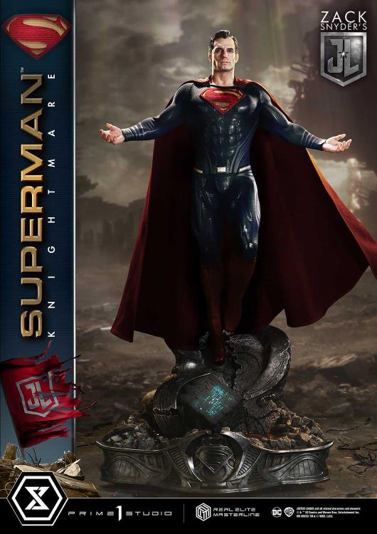 Zack Snyder's Justice League Real Elite Masterline Superman Knightmare (Deluxe Ver.) 1/3 Scale Statue Gallery Image 4