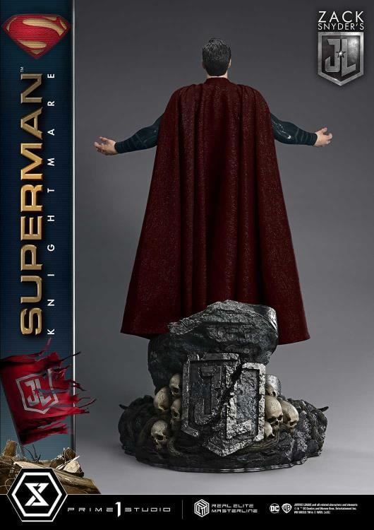Zack Snyder's Justice League Real Elite Masterline Superman Knightmare (Deluxe Ver.) 1/3 Scale Statue Gallery Image 15