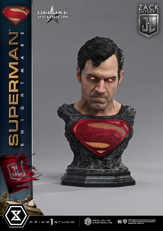 Zack Snyder's Justice League Real Elite Masterline Superman Knightmare (Deluxe Ver.) 1/3 Scale Statue Gallery Image 22