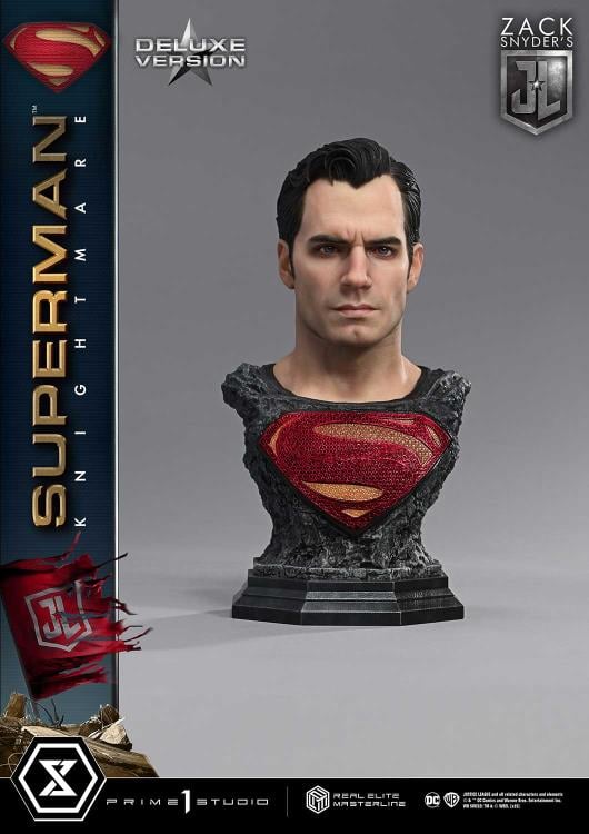 Zack Snyder's Justice League Real Elite Masterline Superman Knightmare (Deluxe Ver.) 1/3 Scale Statue Gallery Image 21