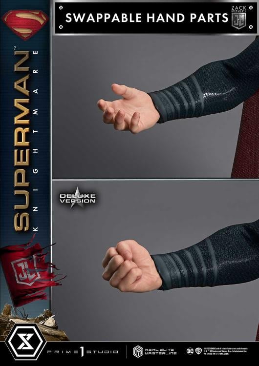 Zack Snyder's Justice League Real Elite Masterline Superman Knightmare (Deluxe Ver.) 1/3 Scale Statue Gallery Image 20