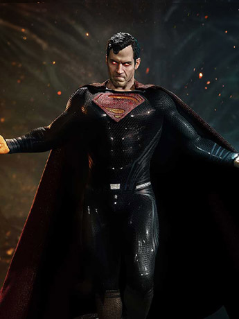 Zack Snyder's Justice League Real Elite Masterline Superman Knightmare (Deluxe Ver.) 1/3 Scale Statue Gallery Image 2