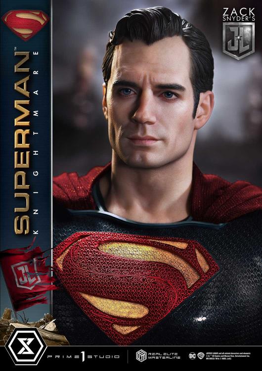 Zack Snyder's Justice League Real Elite Masterline Superman Knightmare (Deluxe Ver.) 1/3 Scale Statue Gallery Image 5