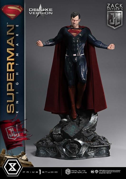 Zack Snyder's Justice League Real Elite Masterline Superman Knightmare (Deluxe Ver.) 1/3 Scale Statue Gallery Image 11