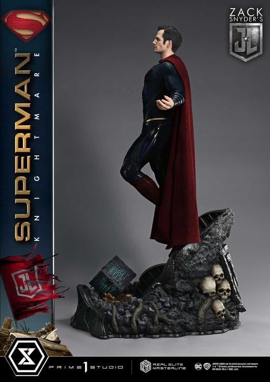 Zack Snyder's Justice League Real Elite Masterline Superman Knightmare (Deluxe Ver.) 1/3 Scale Statue Gallery Image 14