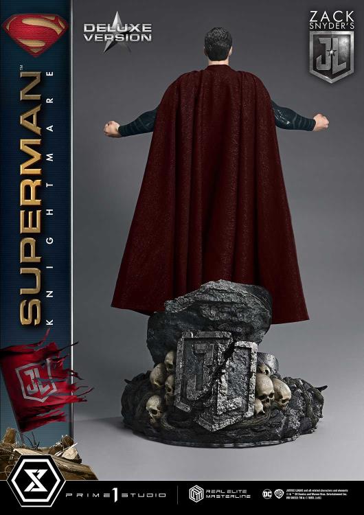 Zack Snyder's Justice League Real Elite Masterline Superman Knightmare (Deluxe Ver.) 1/3 Scale Limited Edition Statue (with Bonus) Gallery Image 15