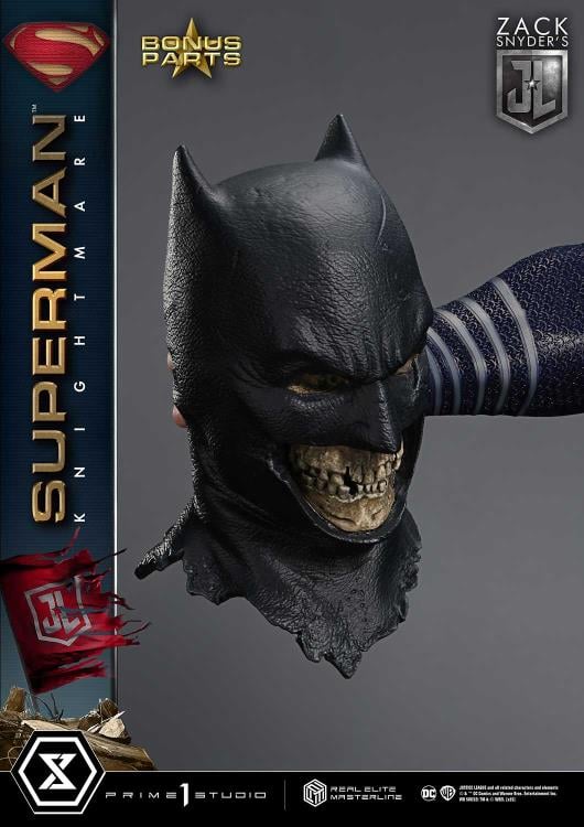 Zack Snyder's Justice League Real Elite Masterline Superman Knightmare (Deluxe Ver.) 1/3 Scale Limited Edition Statue (with Bonus) Gallery Image 11