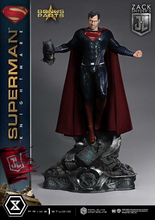 Zack Snyder's Justice League Real Elite Masterline Superman Knightmare (Deluxe Ver.) 1/3 Scale Limited Edition Statue (with Bonus) Gallery Image 10